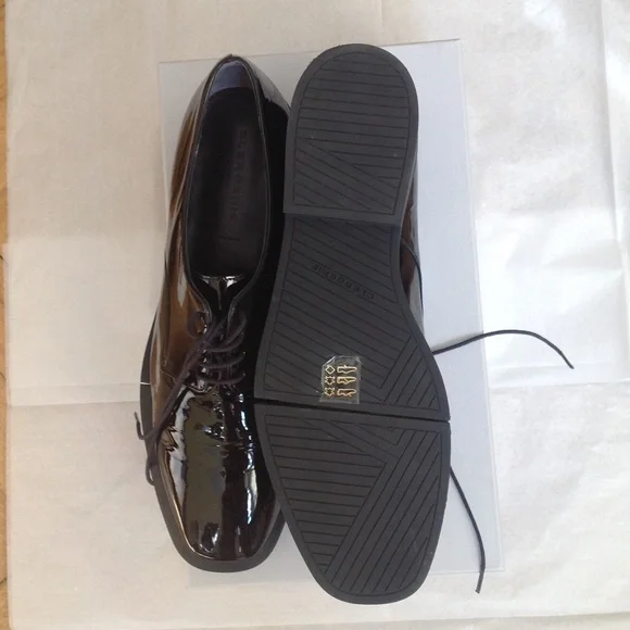CLERGERIE Black Genuine Leather Shoes** 42, 12